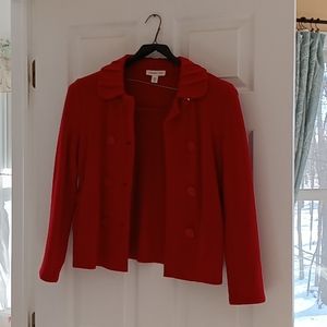 Coldwater Creek double breasted sweater